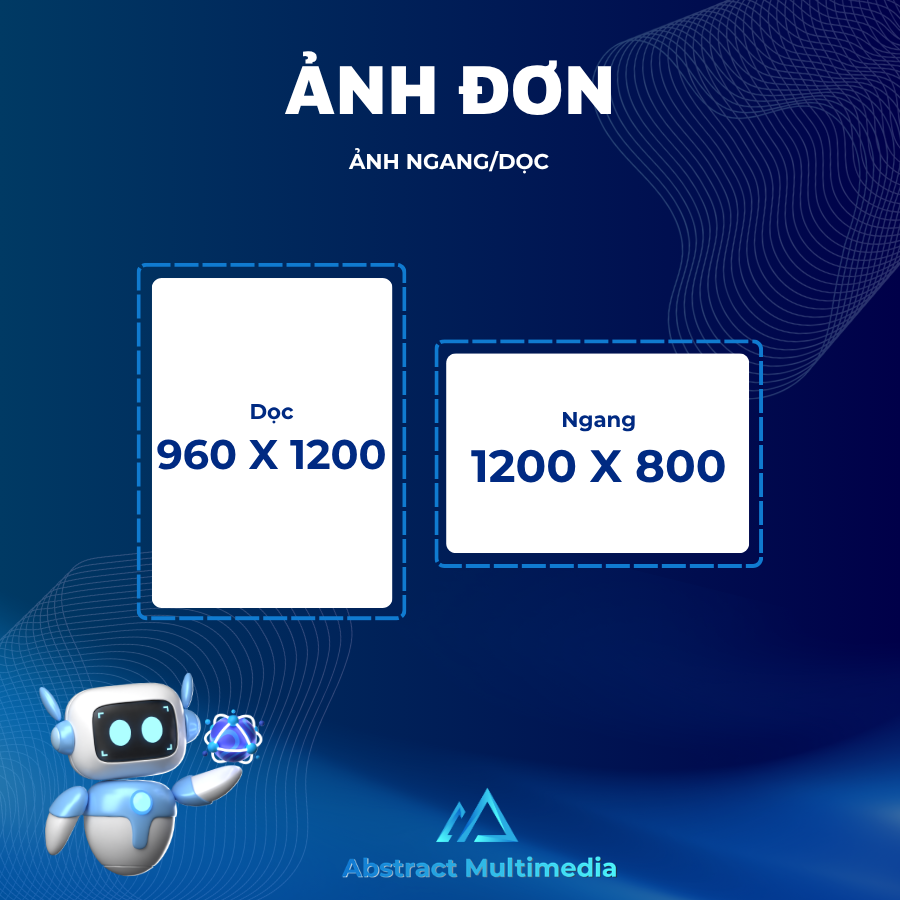 Kích thước ảnh ngang và ảnh dọc bài đăng Facebook